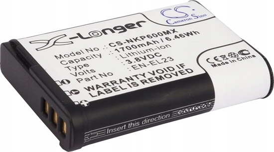 Picture of Akumulator Cameron Sino Akumulator Bateria Typu Enel23 / En-el23 Do Nikon