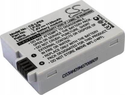 Picture of Akumulator Cameron Sino Akumulator Lp-e8 Do Canon Eos 550d 600d 650d 700d / Cs-lpe8