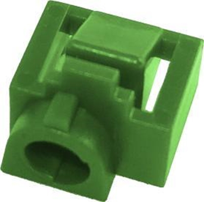 Attēls no Alantec Blokada gniazda RJ45 przed nieautoryzowanym wpiciem, kolor zielony (WT-BG-04)