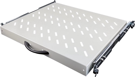 Picture of Alantec Póka wysuwana 19" 1U gb. 570mm, kolor szary, 4 punkty mocowania (SA-PW-19-1U-570-4-S)