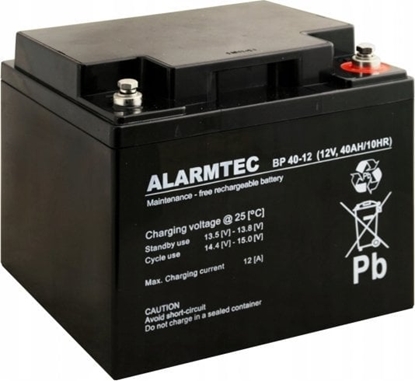 Изображение Alarmtec Akumulator AGM ALARMTEC serii BP 12V 40Ah