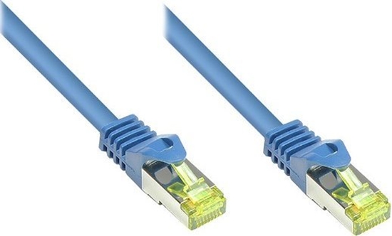 Изображение Alcasa Alcasa 30m Cat. 7, S/FTP kabel sieciowy Niebieski Cat7 S/FTP (S-STP)