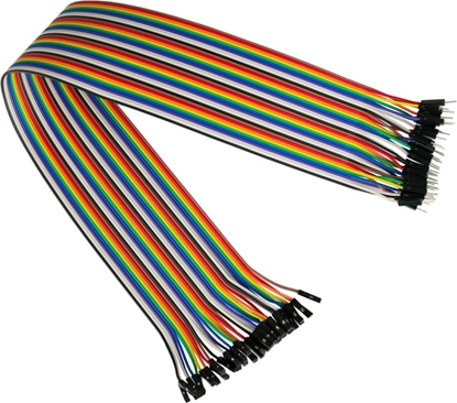 Attēls no Alcasa kabelmeister Jumper Wire 40-Pin St-Bu 40cm