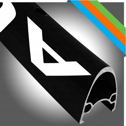 Picture of Alexrims Obrcz szosa ALEXRIMS ATD500, 700 x 32 Otwory, Tubeless Ready, H.tarczowy, Czarna (NEW)