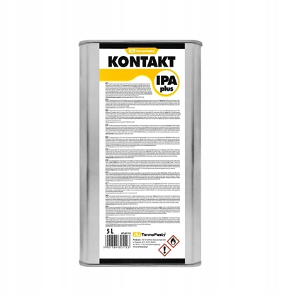 Изображение AG TermoPasty Alkohol izopropylowy do styków metalowych kanister 5 l