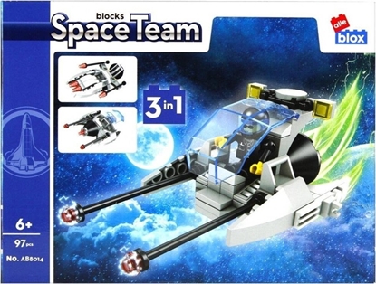 Attēls no ALLEBLOX Klocki konstrukcyjne Space 97 elementów ALLEBLOX
