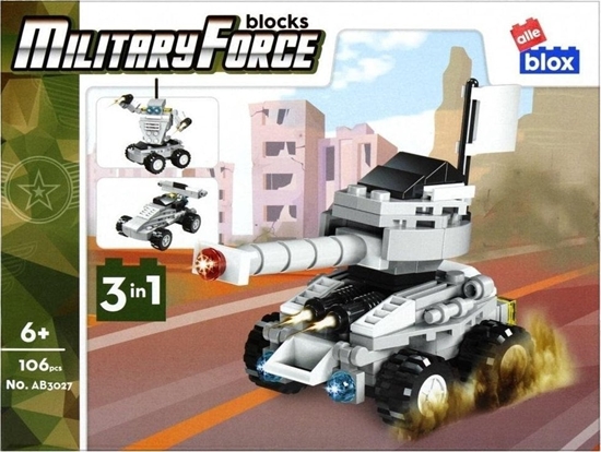 Picture of ALLEBLOX Klocki konstrukcyjne Wojsko ALLEBOX