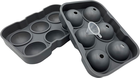 Picture of Alpenburg FORMA SILIKONOWA NA 6 KUL LODOWYCH DO DRINKÓW NAPOJÓW