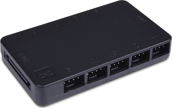 Picture of Alphacool Alphacool Core 10x 4-Pin PWM Splitter - schwarz