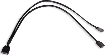 Picture of Alphacool Alphacool Y-Splitter aRGB 3-Pin auf 2x 3-Pin 30cm - schwarz