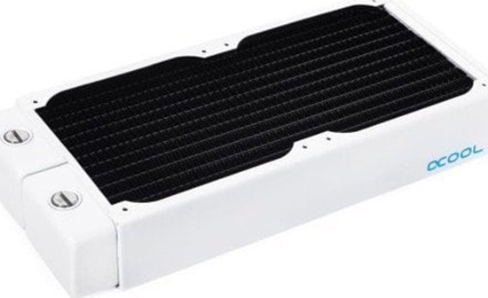 Picture of Alphacool Alphacool NexXxoS XT45 Full Copper 240mm Radiator V.2 - White Special Edition 1021516