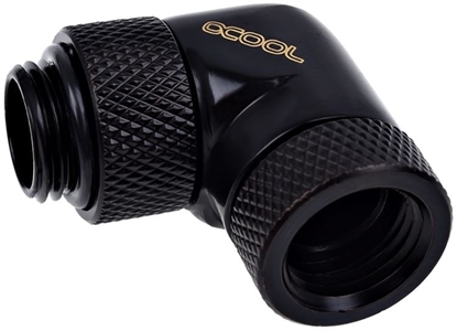 Attēls no Alphacool Zczka ktowa 90°, obrotowa, 1/4" (17260)