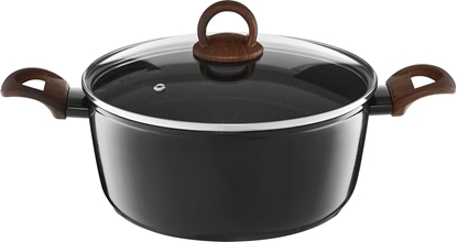 Attēls no Ambition Garnek z powok Qualum Basic Stone Edition Darkwood 20 cm AMBITION