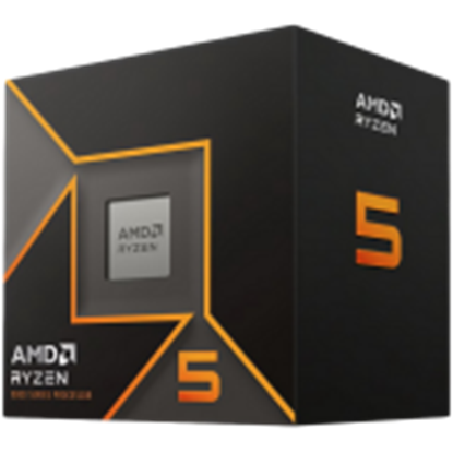 Attēls no CPU|AMD|Desktop|AMD Ryzen 5|R5-9600|3800 MHz|Cores 6|32MB|Socket SAM5|65 Watts|GPU Radeon|BOX|100-100000718BOX