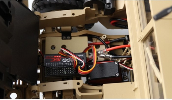 Picture of Amewi 4X4 Us Military Truck Humvee 1:10 Rtr Desert Sand