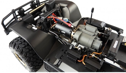 Picture of Amewi Model Samochodu Rc Amxrock Rcx8P Scale Crawler Pick Up 1:8 Rtr Blau Szczotkowy 2 4 Ghz