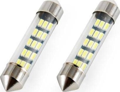 Attēls no AMiO arówki LED STANDARD Festoon C5W 15xSMD 3014 12V 39mm