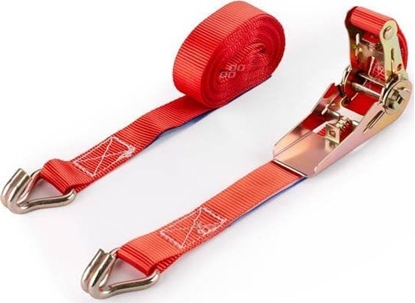 Attēls no AMiO Pas transportowy z napinaczem 500kg 25mm 6m belt-08