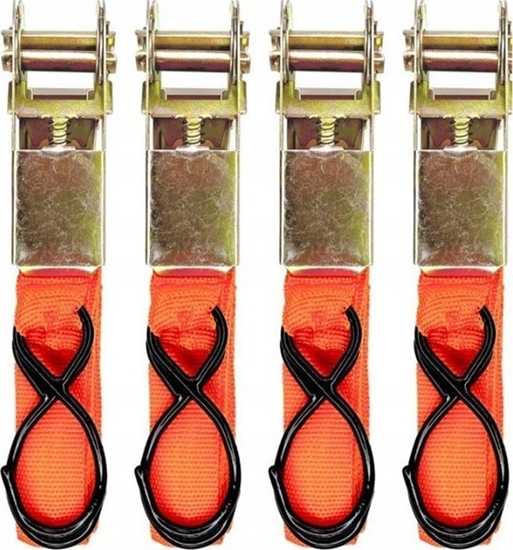 Picture of AMiO Pasy transportowe z napinaczem - zestaw 700kg 25mm 4,5m 4 szt. belt-03