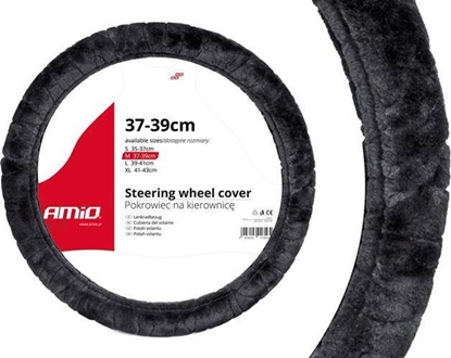 Attēls no AMiO Pokrowiec kierownicy SWC-02-M (37-39cm)