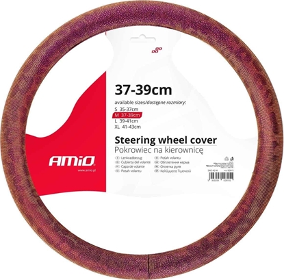 Attēls no AMiO Pokrowiec kierownicy swc-33-m (37-39cm)