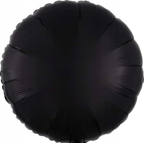 Picture of AMSCAN Balon foliowy Lustre Black okr±gy 43cm