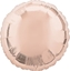 Изображение AMSCAN Balon foliowy metalik róowe zoto okrgy 43cm 9914092