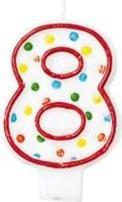 Picture of AMSCAN wieczki Kropki Nr 8 (GXP-630403)