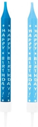 Picture of AMSCAN wieczki Niebieskie Happy Birthday 10 Sztuk (GXP-629801)