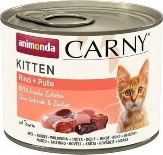 Изображение Animonda ANIMONDA Carny Kitten smak: woowina,indyk 200g