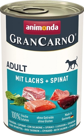 Изображение Animonda ANIMONDA GranCarno Adult Dog smak: oso + szpinak 400g