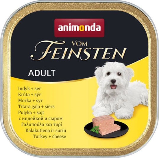 Picture of Animonda Dog Vom Feinsten Adult indyk z ótym serem 150g