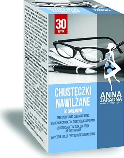 Picture of Anna Zaradna Chusteczki nawilane do okularów 30 saszetek