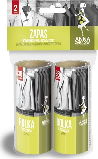 Picture of Anna Zaradna Zapas wymiennych rolek czyszczcych ANNA ZARADNA, 2 szt., biay