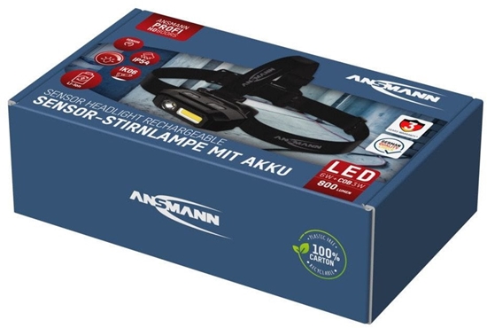 Изображение Ansmann RS800 LED Stirnlampe akkubetrieben 800 lm 990-00129