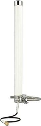 Attēls no Delock LTE Antenna SMA plug 2 - 6,5 dBi 27 cm omnidirectional fixed pole mount white outdoor