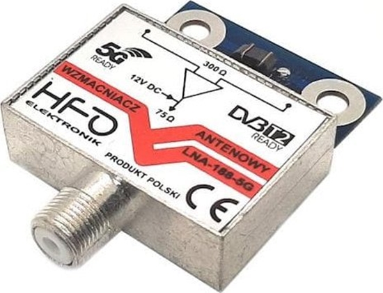 Изображение Antena RTV Dipol WZMACNIACZ ANTENOWY EKRANOWANY LNA 188-5G