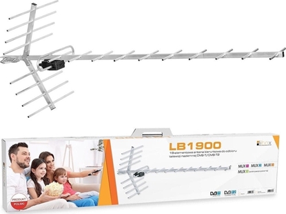 Attēls no Antena RTV Libox Antena kierunkowa 19-elementowa pasywna LB1900 LIBOX