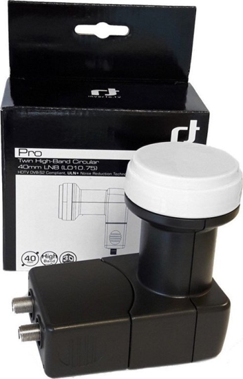 Picture of Antena satelitarna Inverto INV LP-TNR410-H1075 Circular convert. with 2 outputs - Pro series