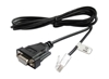 Picture of APC AP940-0625A cable gender changer DB9 RJ45 Black