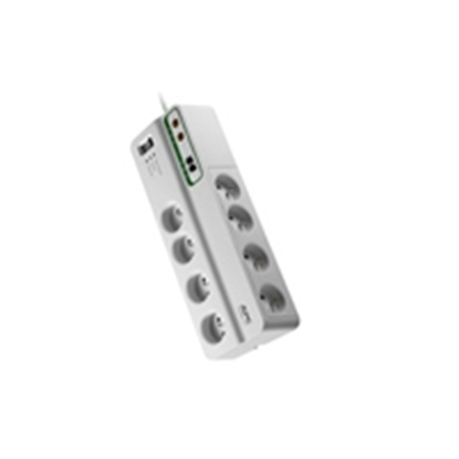 Picture of APC PMF83VT-FR surge protector White 8 AC outlet(s) 230 V 3 m