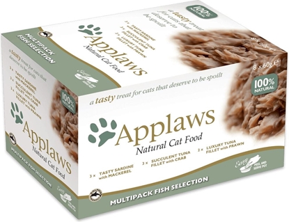 Picture of Applaws KOT MISECZKA 8SZT MIX RYBNY