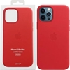Picture of Apple Etui Apple MHKJ3ZE/A iPhone 12 Pro Max 6,7" czerwony/red Leather Case MageSafe
