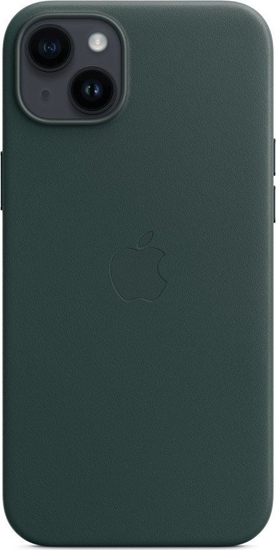 Изображение Apple APPLE iPhone 14 Plus Leather Case with MagSafe - Forest Green