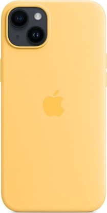 Изображение Apple APPLE iPhone 14 Plus Silicone Case with MagSafe - Sunglow