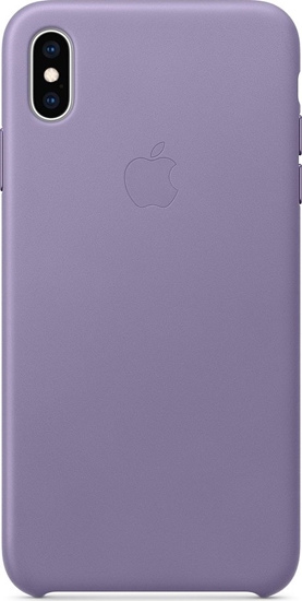 Изображение Apple Etui skórzane iPhone XS Max - liliowe-MVH02ZM/A