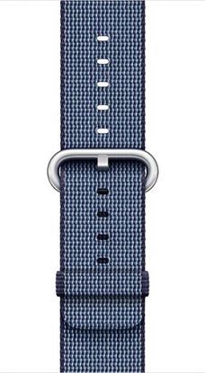 Attēls no Apple Pasek z plecionego nylonu w kolorze nocnego bkitu do koperty 42 mm (MPW82ZM/A)