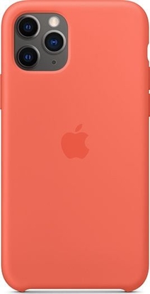 Attēls no Apple Silikonowe etui do iPhone 11 Pro - mandarynkowy (pomaraczowy)-MWYQ2ZM/A