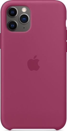 Picture of Apple Silikonowe etui do iPhone'a 11 Pro - krwisty ró-MXM62ZM/A