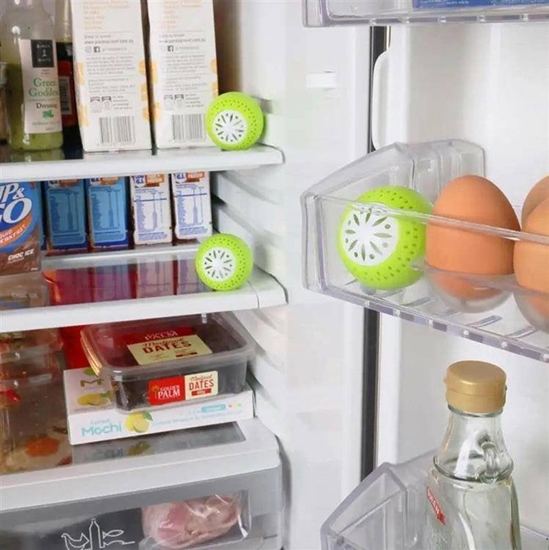 Picture of Aptel Kulki Pochaniajce Zapach do lodówki 3 sztuki 5cm zielone AG999